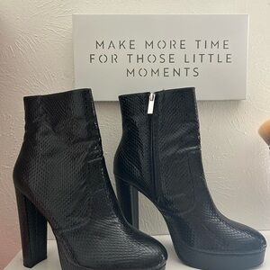 Aldo Black Ankle Boots